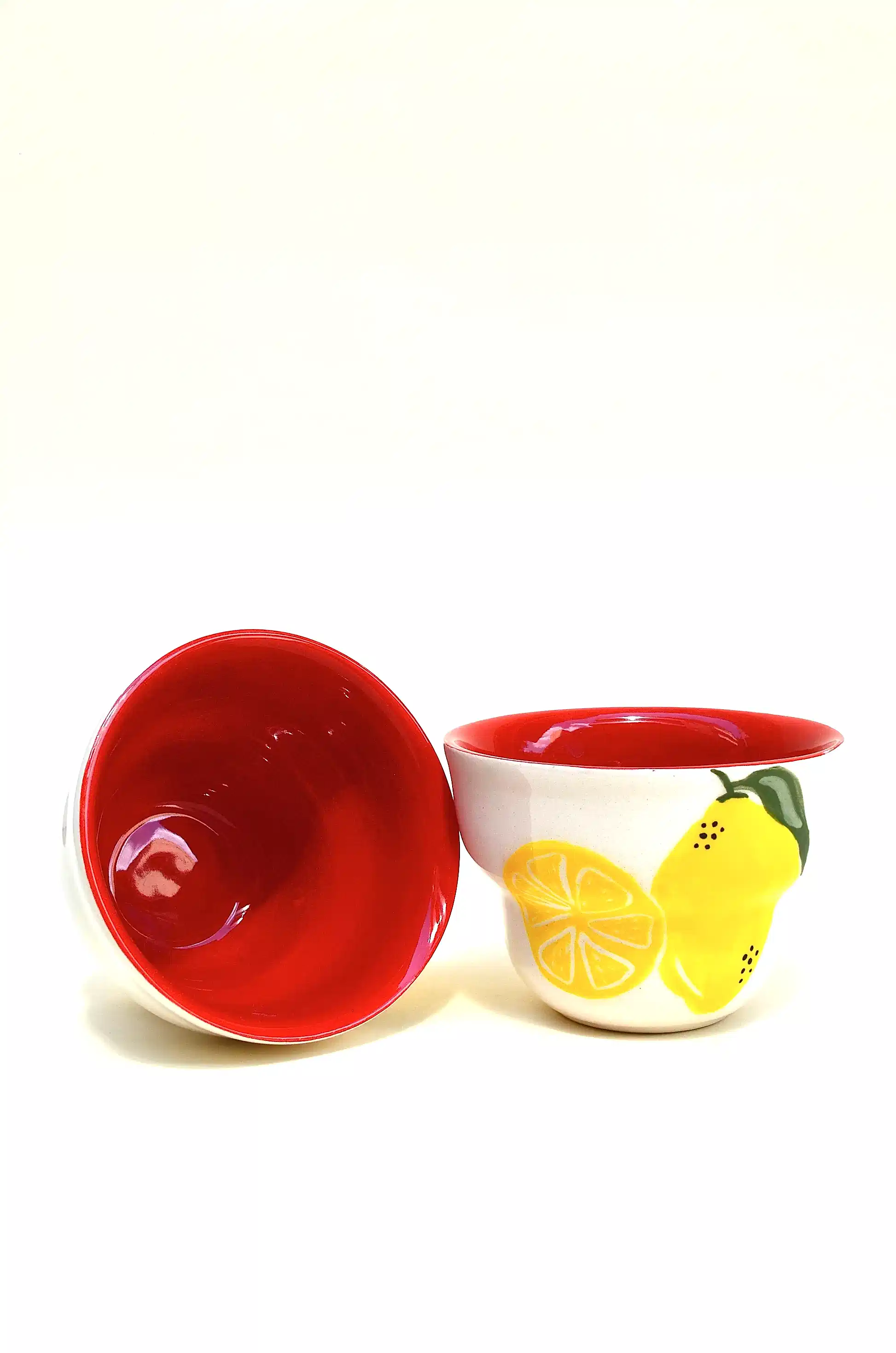 Limon Desenli Bardak 2'li