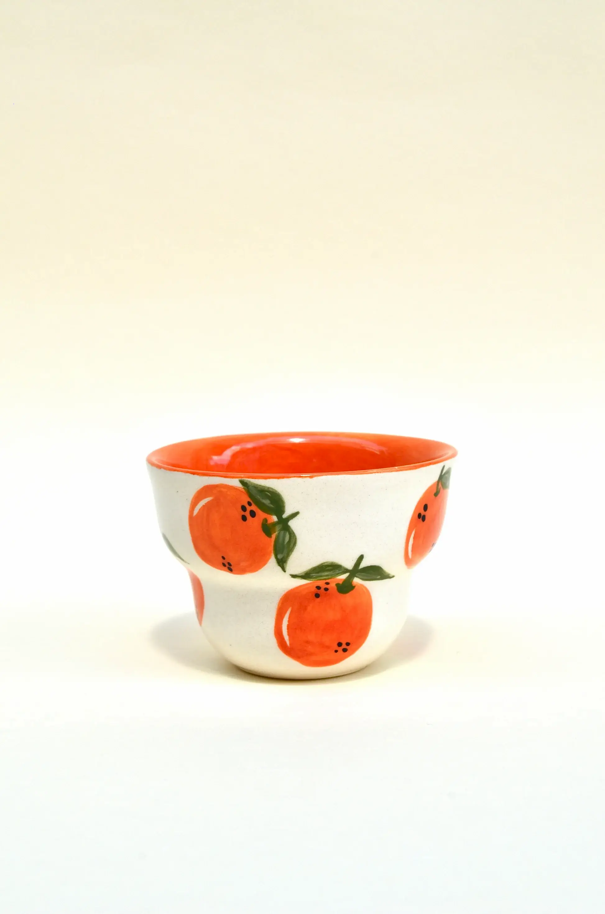 Portakal Desenli Bardak