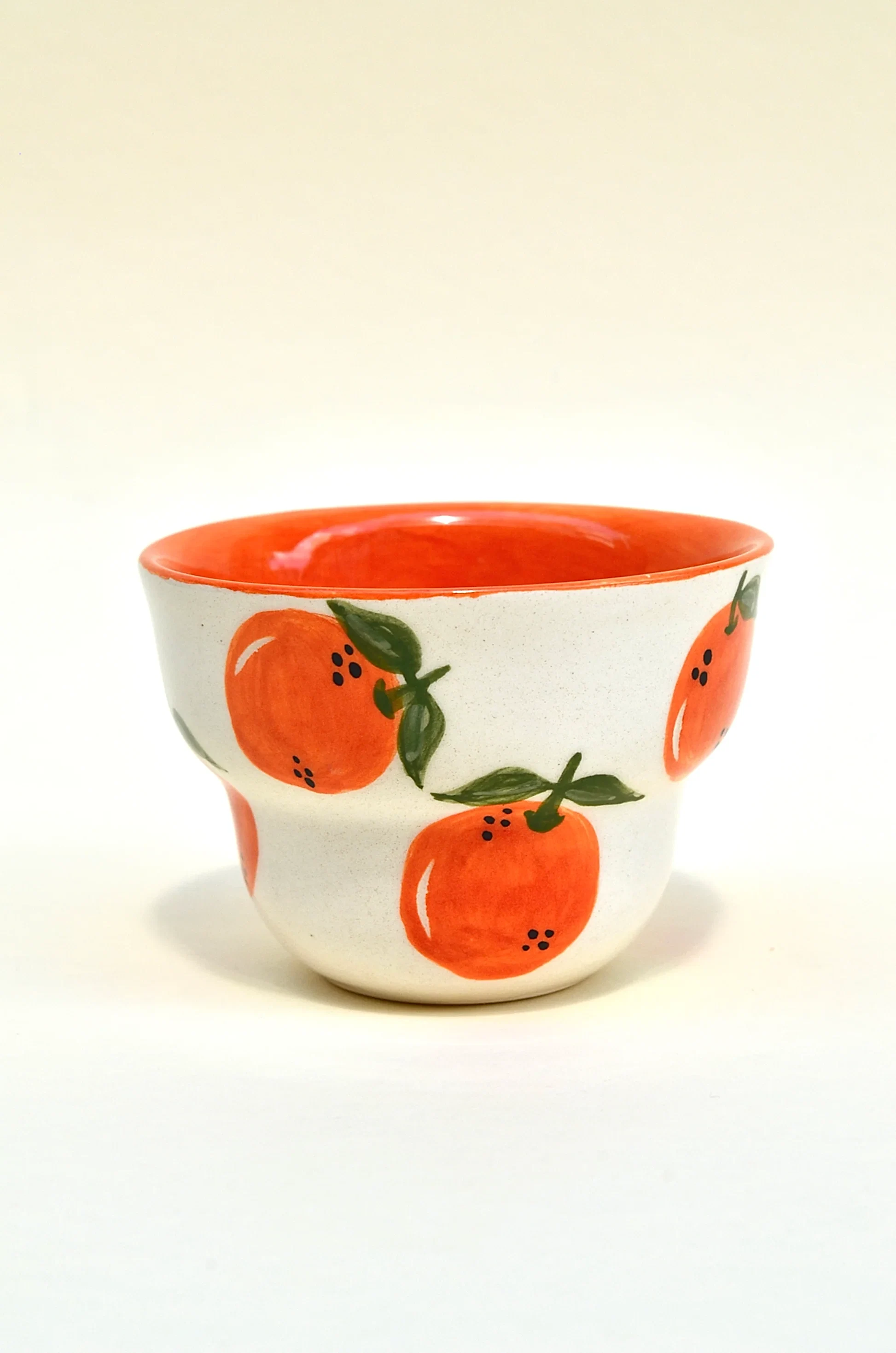 Portakal Desenli Bardak