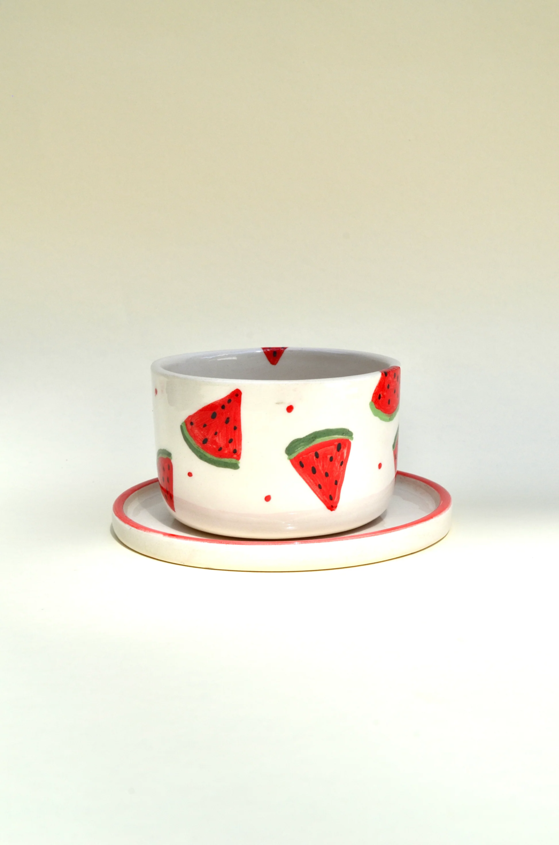 Karpuz Dilim Desenli Bardak