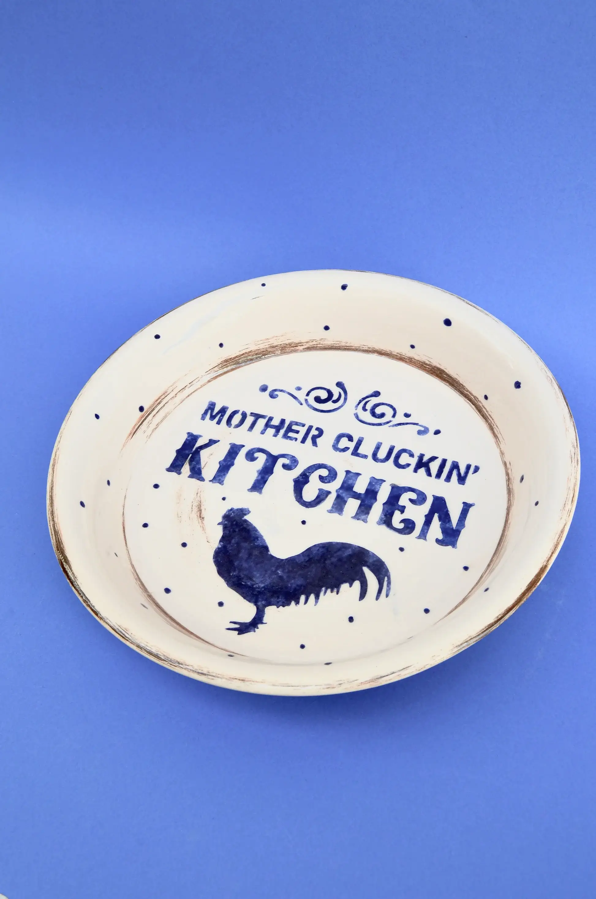 "Mother Cluckın Kitchen" Tabak