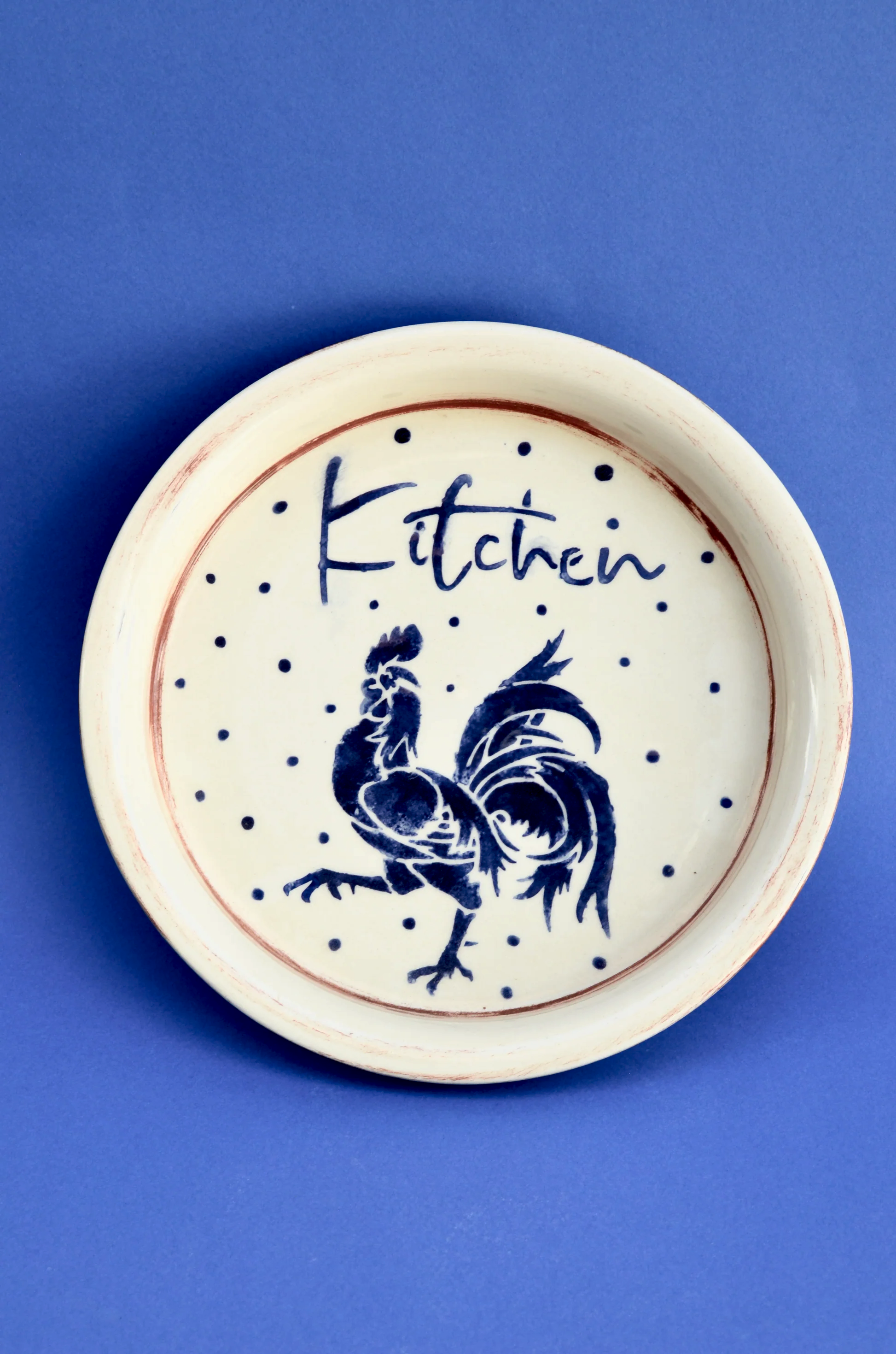 "Kitchen" Horoz Desenli Tabak