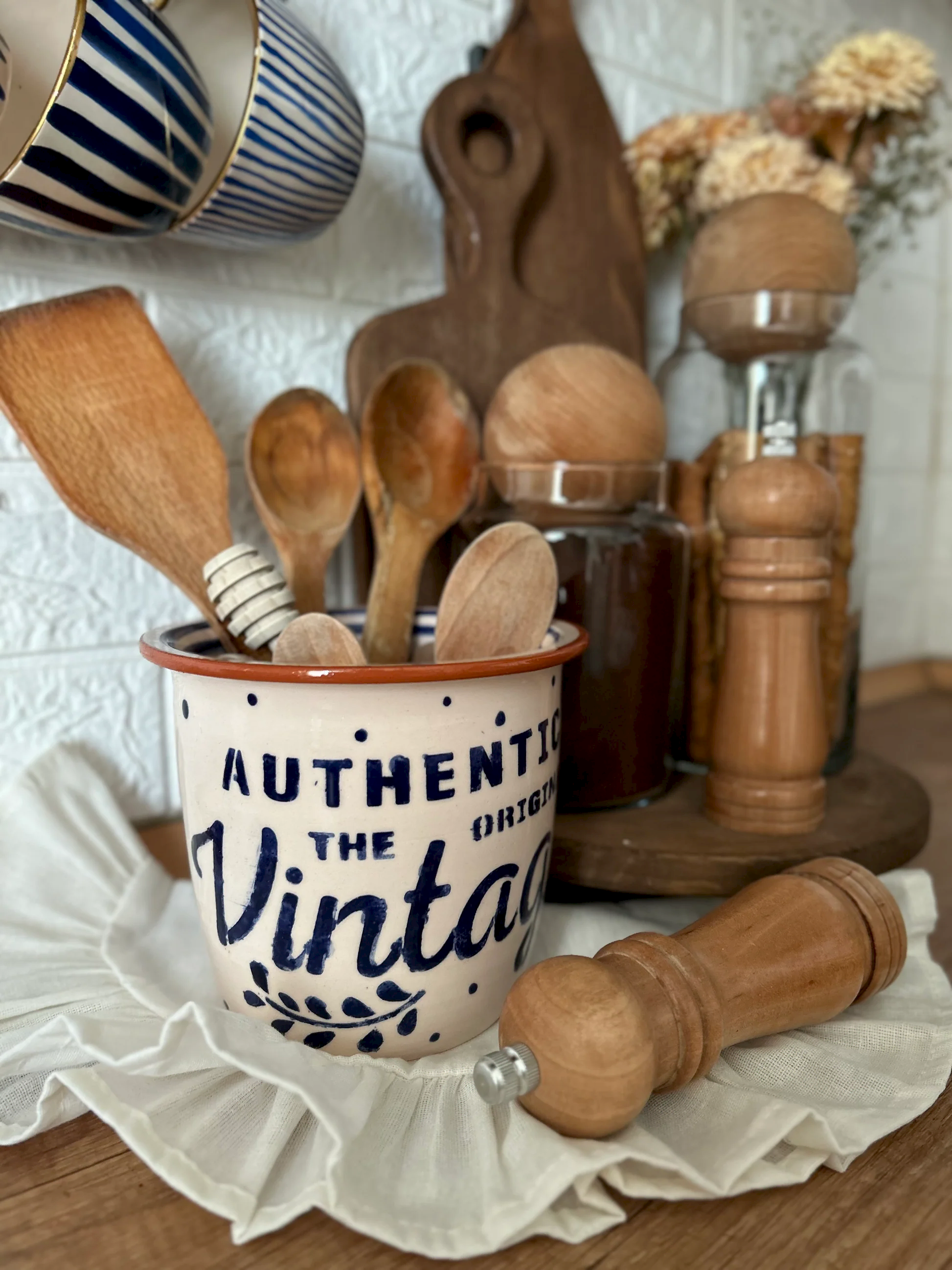 "Authentic The Original Vintage" Kaşıklık